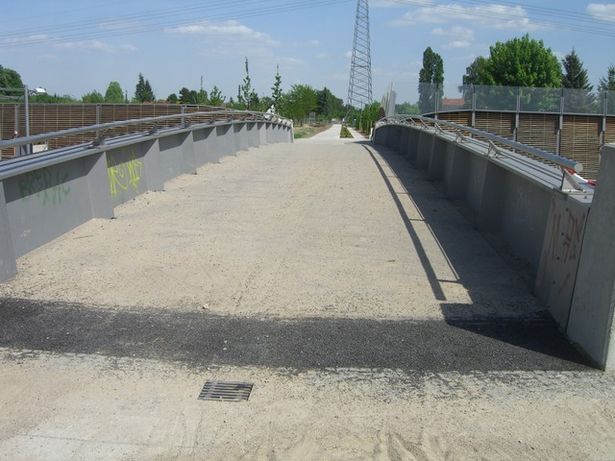 Landschaftsparkbrücke Rudow - Altglienicke / A 113
