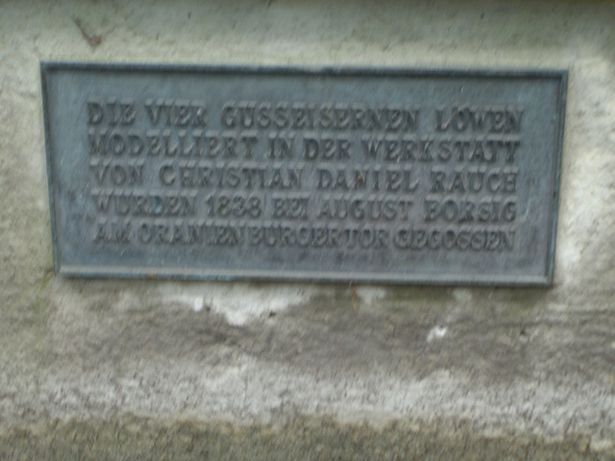 Löwenbrücke / Tiergartenfließ