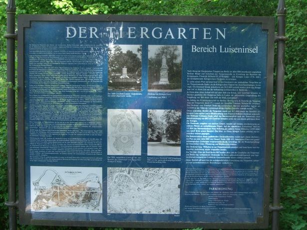 Ostbrücke der Königin Luise Insel