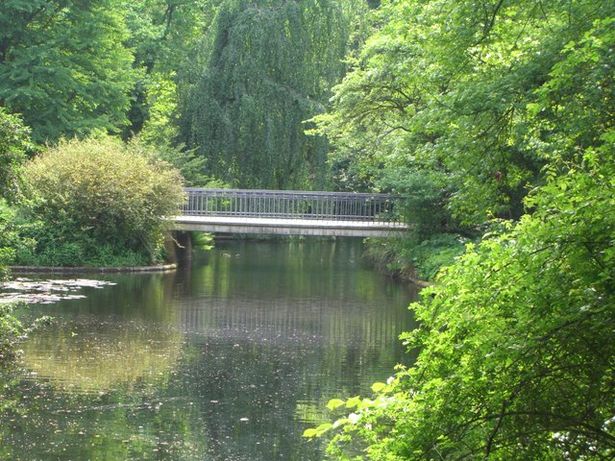 Südbrücke der Königin Luise Insel