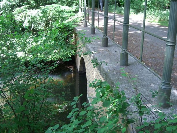 Parkbrücke westlich der Hofjägerallee