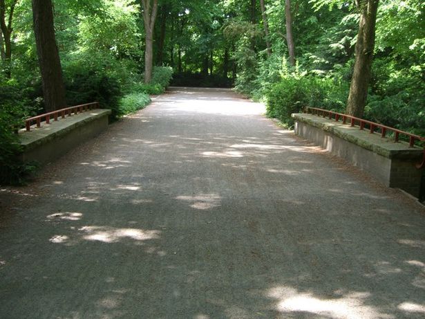 Parkwegbrücke am Großen Weg / Tiergartenfließ