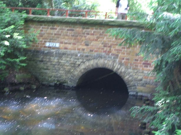 Parkwegbrücke am Großen Weg / Tiergartenfließ