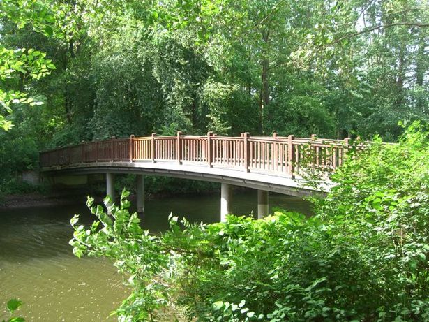 Inselbrücke Nord Jungfernheideteich