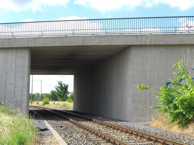 Frankfurter Chausseebrücke B1 u. B5 /Industriegleisanschluß Rüdersdorf