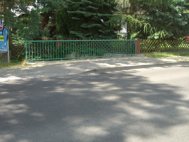 Gielsdorfer Chausseebrücke / Abflußgraben des Straussees