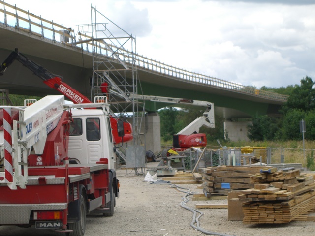 B 1 neu Ortsumfahrungsbrücke Kietz / am Oderdamm