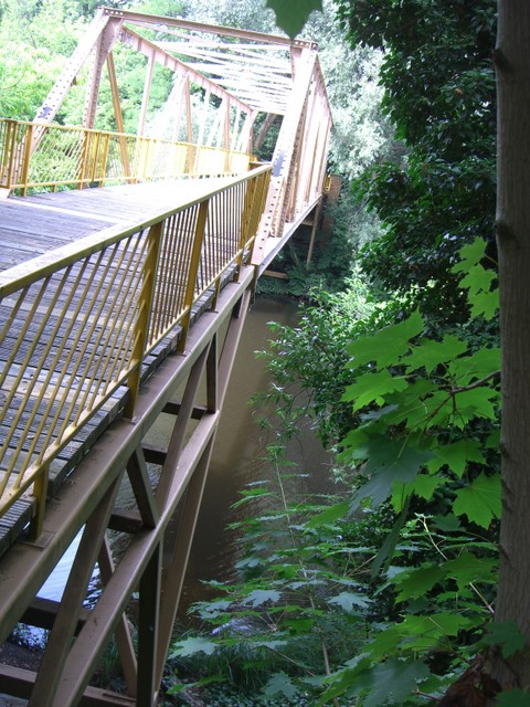 Fußwegbrücke / Stichkanal