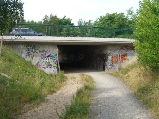 B96 Brücke südlich Kirchhainer Damm / Trebbiner Straße