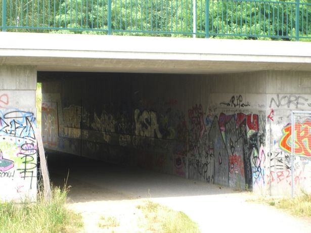 B96 Brücke südlich Kirchhainer Damm / Trebbiner Straße