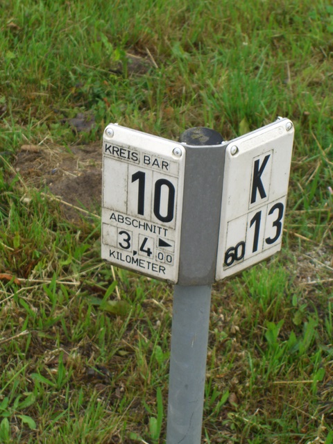 Dorfstraßenbrücke Weißensee / Fließ Prottenlanke - Parsteiner See eingeben