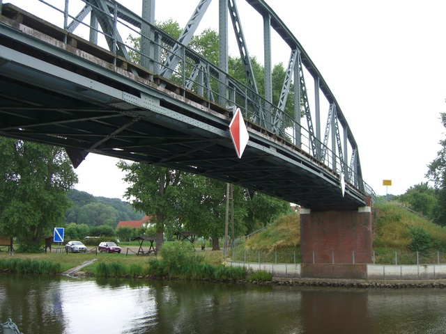 Dorfstraßenbrücke Stolpe / Hohensaaten - Friedrichsthaler - Wasserstraße