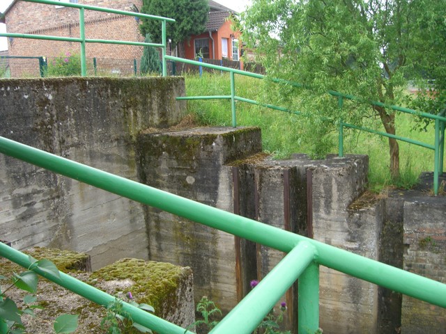 Deichbrücke am Schöpfwerk Alt Galow SW / Odervorlandabzugskanal