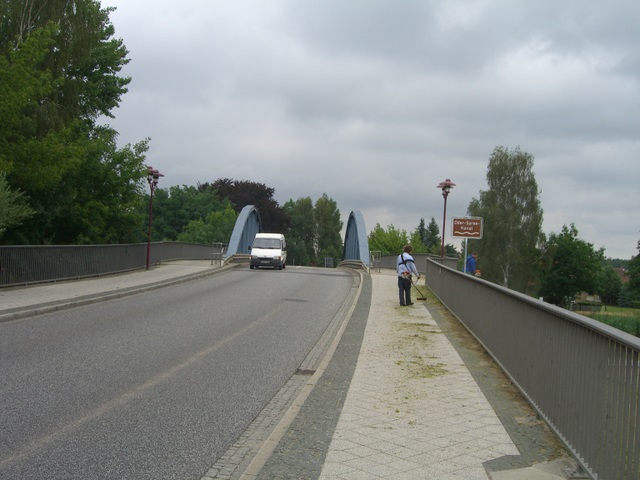 Frankfurter Straßenbrücke ( alte B87 ) / Oder Spree Kanal
