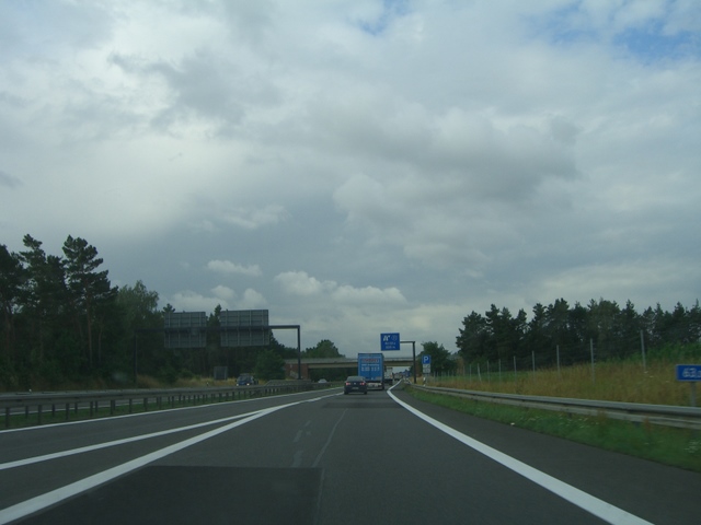 Straßenbrücke westlich Eisdorf / Autobahn A13