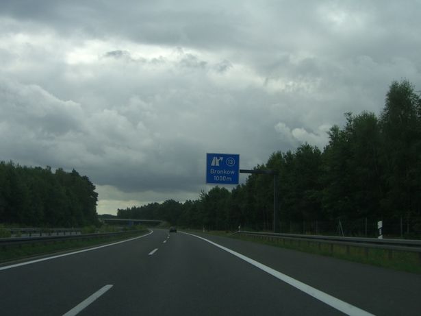 Hauptstraßenbrücke AS Bronkow - Saadow / Autobahn A 13