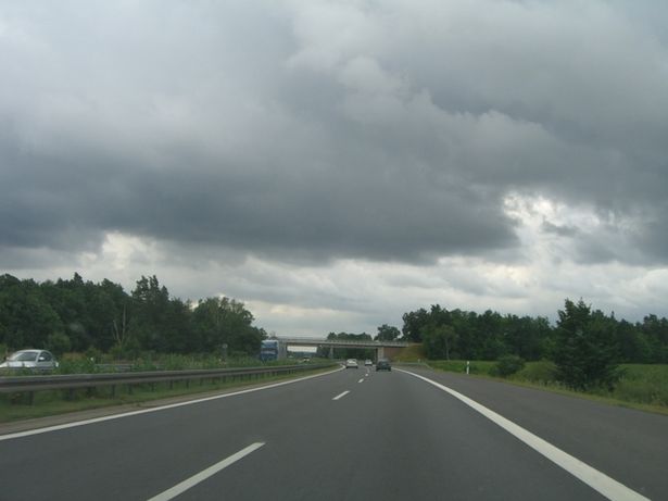 Straßenbrücke nordöstlich Barzig / Autobahn A 13