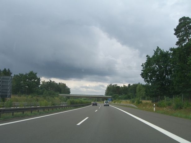 Klettwitzer Straßenbrücke / Autobahn A 13