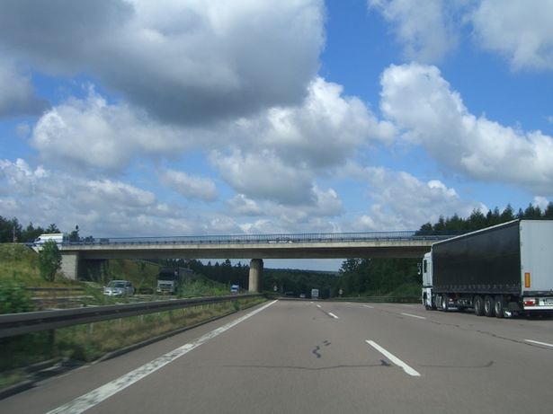 B 101 Freiberger Straßenbrücke AS Nossen - Siebenlehn / BAB 4