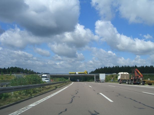 B 101 Freiberger Straßenbrücke AS Nossen - Siebenlehn / BAB 4