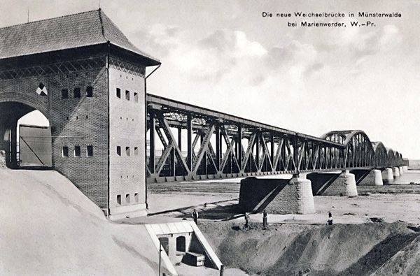 Weichselbrücke Münsterwalde/Opalenie