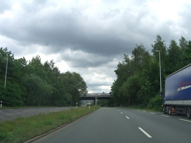 B169 Stollberger Straßen u. Strabbrücke / Südring mit AS B169