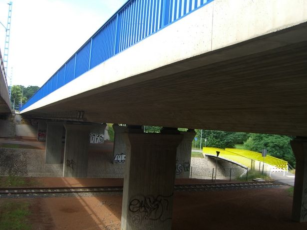 Südringstraßenbrücke / Chemnitz, Parkweg u. EU Chemnitz - Stollberg