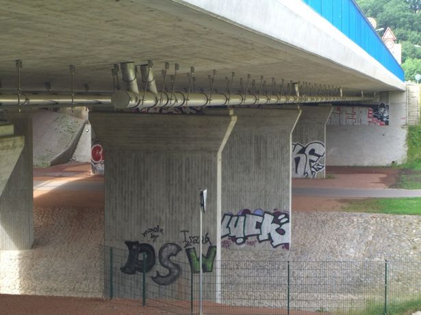 Südringstraßenbrücke / Chemnitz, Parkweg u. EU Chemnitz - Stollberg