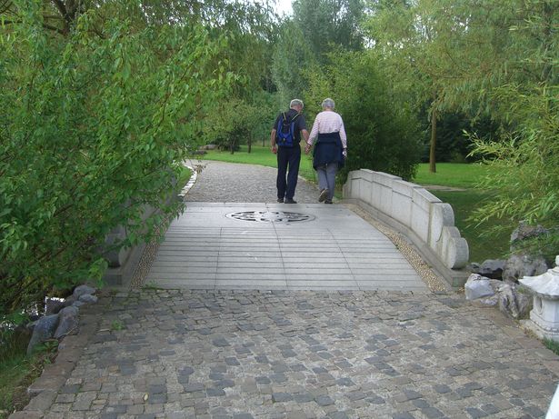 Brücke im Chinsischen Garten