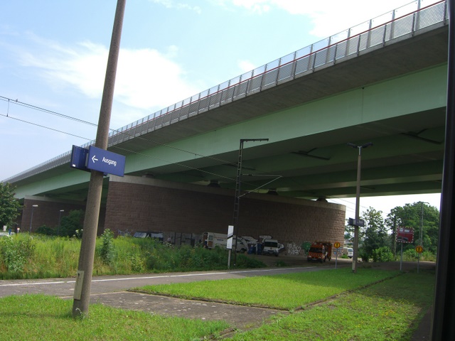 Autobahn A 4 Brücke / Elbe