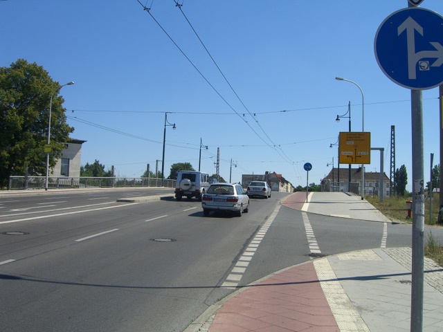 Heegemühler Straßenbrücke B167 / EU Strecke Berlin - Stralsund am Bf. Eberswalde
