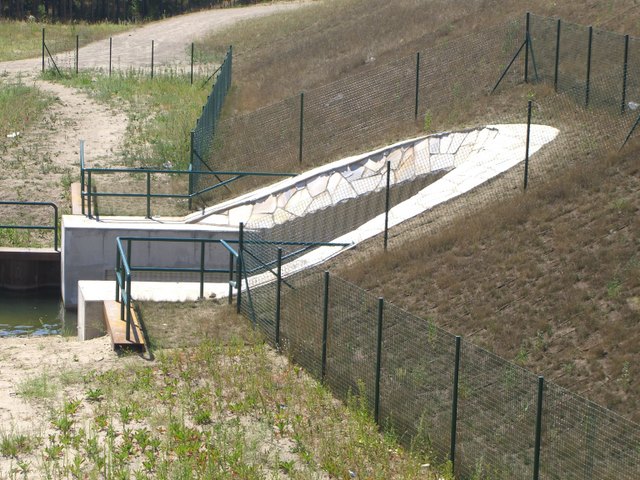 Otterbrücke nahe am Oder Havel Kanal
