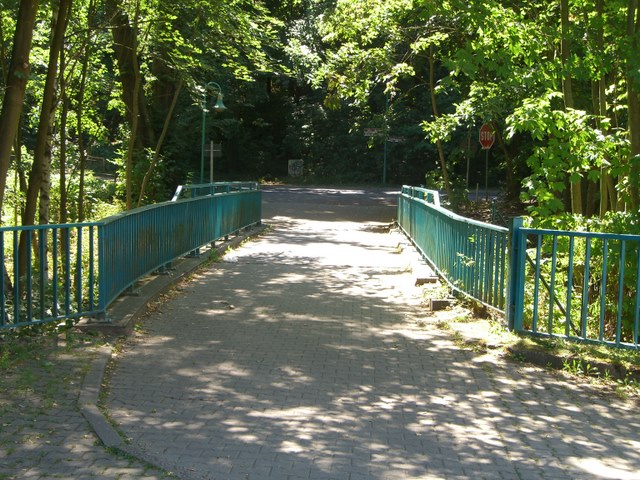 Anliegerstraßenbrücke Kupferhammer / Schleusenumlauf des Finowkanals