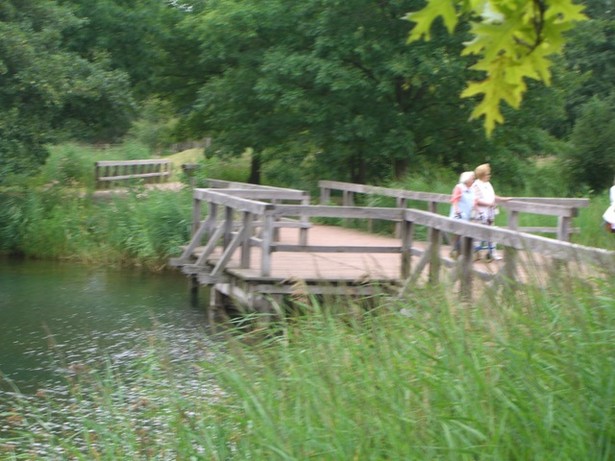 Parkwegbrücke am Großen Wehr