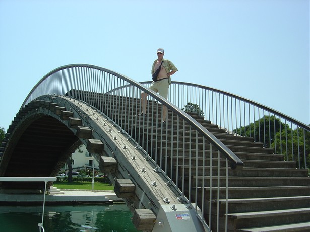 Fußwegbrücke in Trogir