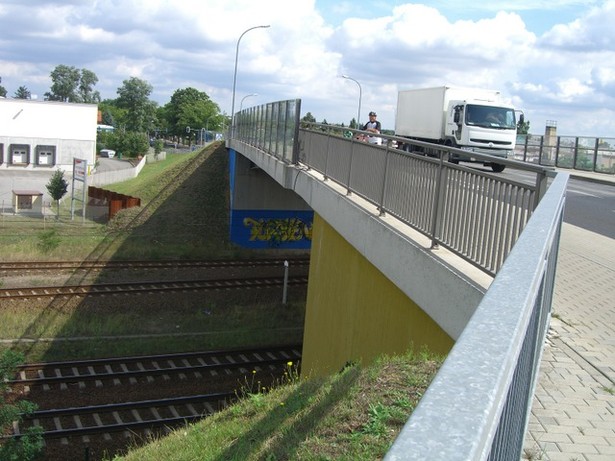 Grünstraßenbrücke / EU Strecke Berlin - Frankfurt Oder