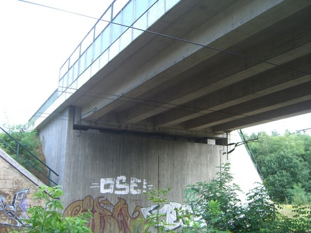 L38 Autostraßenbrücke / EU Strecke Berlin - Frankfurt Oder