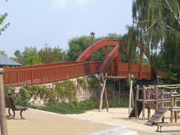 Rad- und Fußwegbrücke an der Hammerstr. / Mühlendamm Wasserstraße