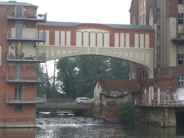 Domlindenstraßenbrücke / Havelnordumflut der Dominsel