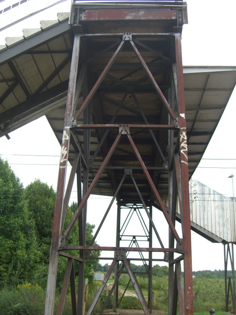 Zugangsbrücke Bf. Markquardt / EU BAR im Westabschnitt