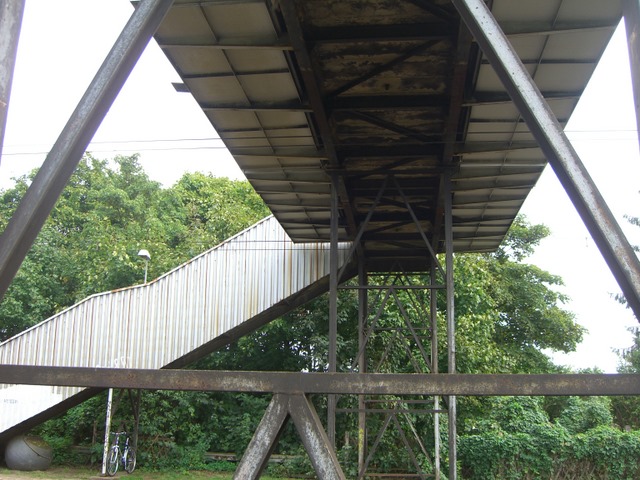 Bahnhofszugangsbrücke Priort / EU BAR im Westabschnitt