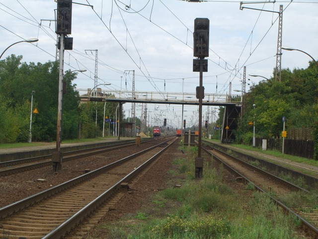 Bahnhofszugangsbrücke Priort / EU BAR im Westabschnitt