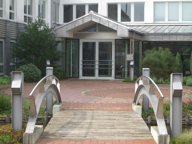 Bürohausempfangsbrücke Spreewaldkonserve Am Stadtwall