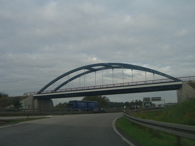 EÜ Strecke Berlin - Werneuchen ehem. Wriezener Bahn / A 10 Berliner Ring