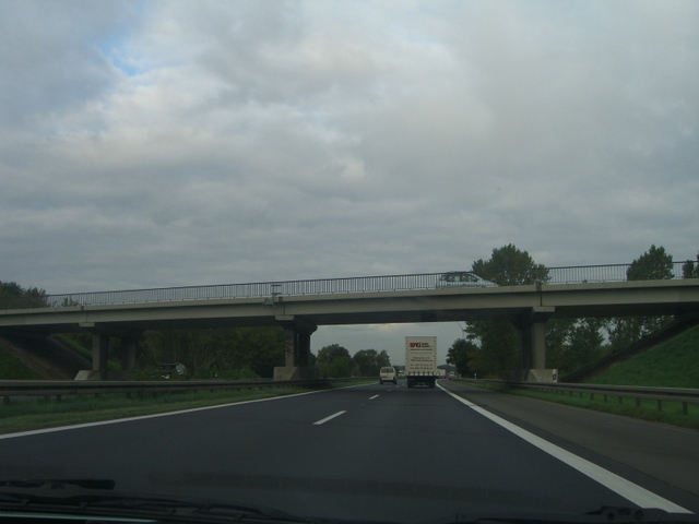 Hobrechtsfelder Chauseebrücke / A 10 Berliner Ring im NO Abschnitt