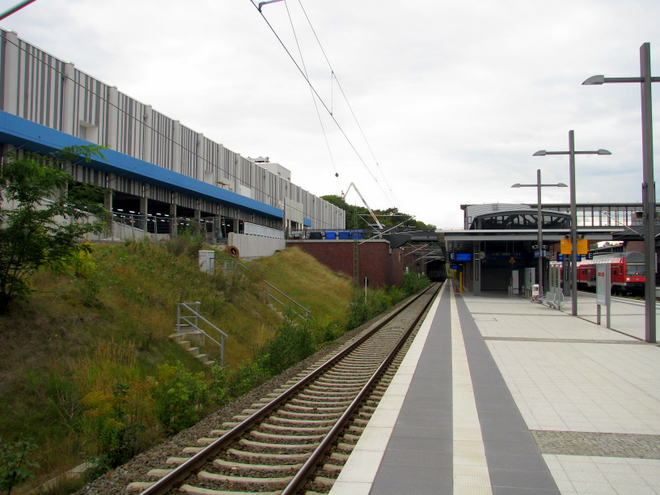 Zugangsbrücke Bahnhof Gesundbrunnen