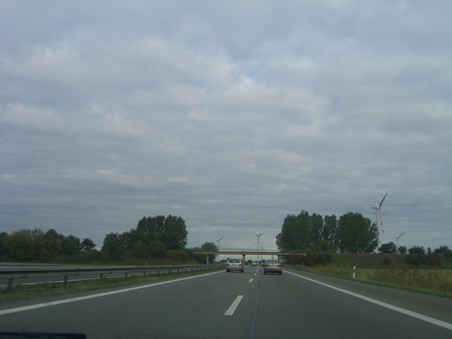 Straßenbrücke nordwestlich Werder / A 24 Berlin - Hamburg