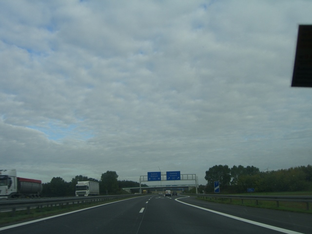 Dossower Wegbrücke / A 24 Berlin - Hamburg