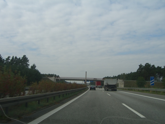 Straßenbrücke Dannenreicher Gestell / A 12 Berlin - Frankfurt Oder