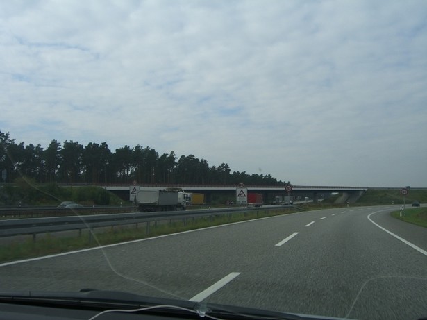 A 10 Brücke / A 12 am AD Berliner Ring AS Frankfurt Oder Ostbrücke